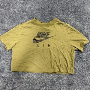 Nike Olive Green Top